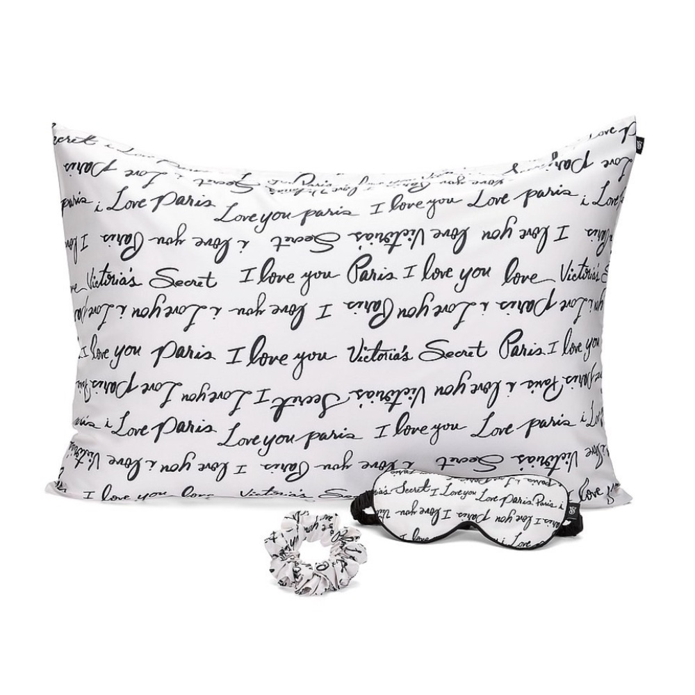 Victoria's Secret 3-Piece Satin Accessories Gift Set